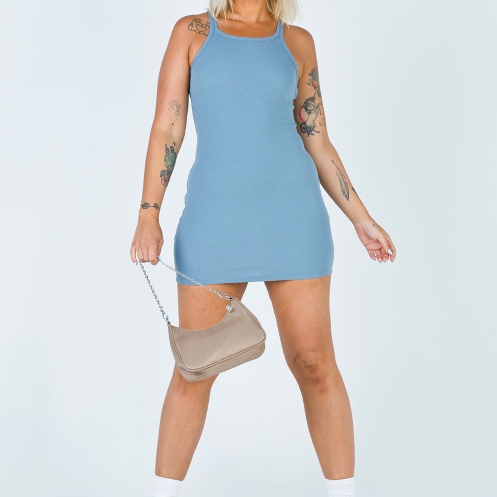 Princess Polly Kiera Mini Dress in Blue